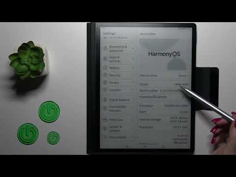 How to Check Device Model in Huawei Matepad Paper
