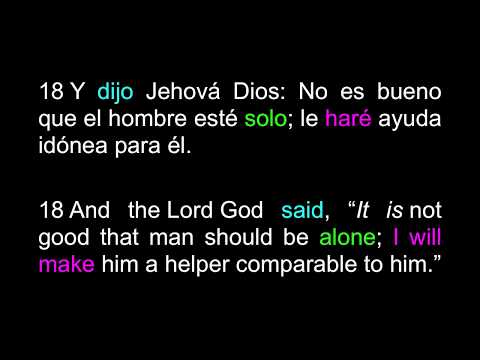 Génesis Genesis 2 / Aprende Inglés Learn Spanish