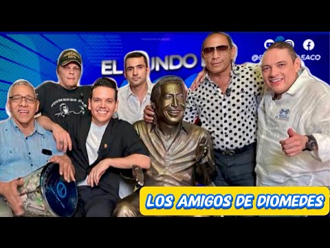 HOMENAJE A DIOMEDES DÍAZ CON SUS AMIGOS