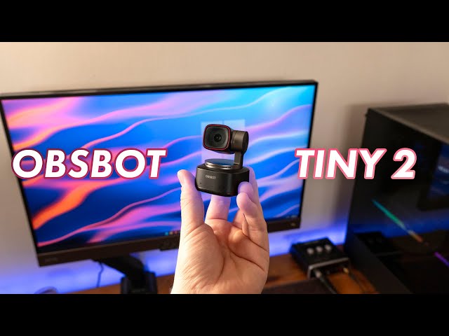 Vídeo relacionado con OBSBOT Tiny 2 Lite Webcam 4K para PC, Cámara PTZ Streaming con Seguimiento IA