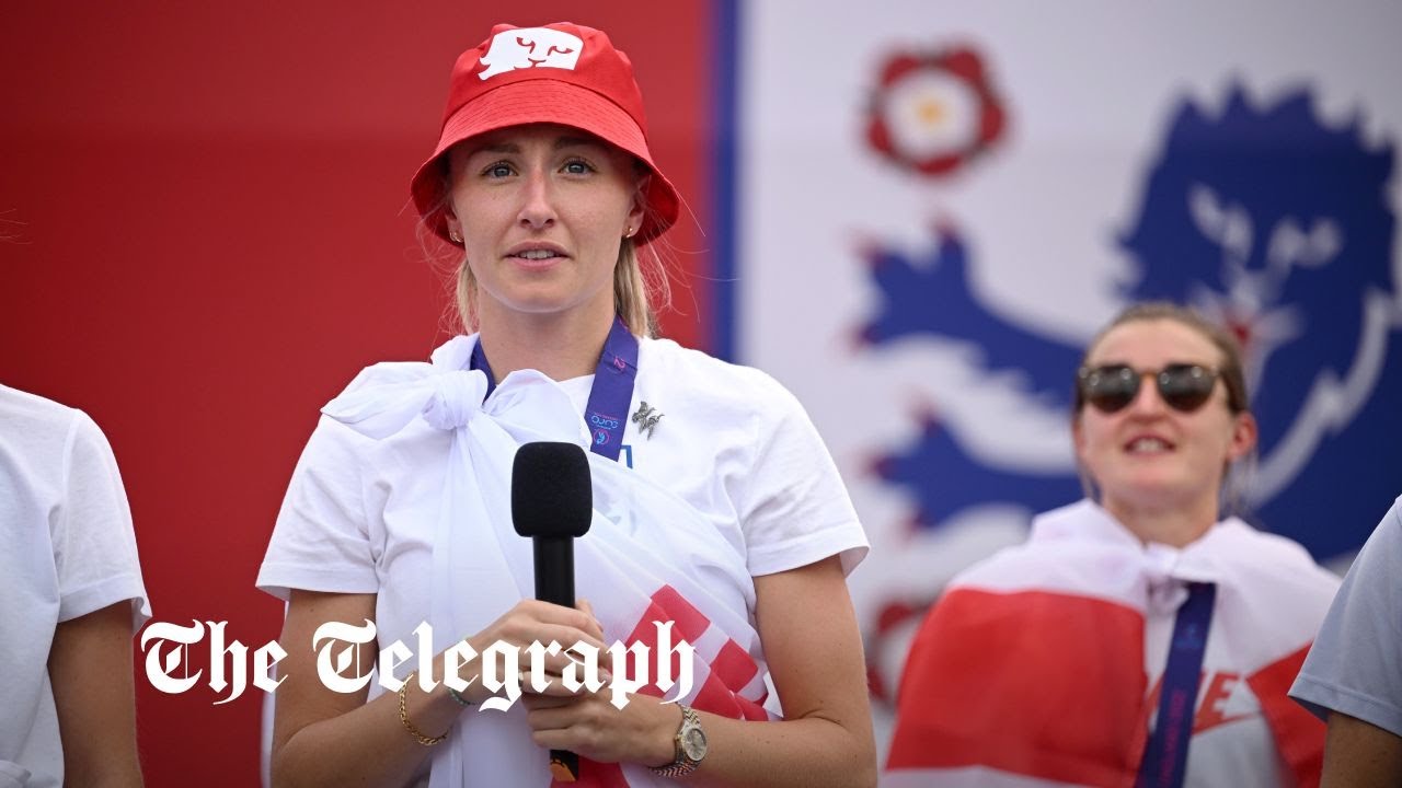 England victory celebrations: 'What comes after Europe? The world,' says Leah Williamson - Vimarsana News