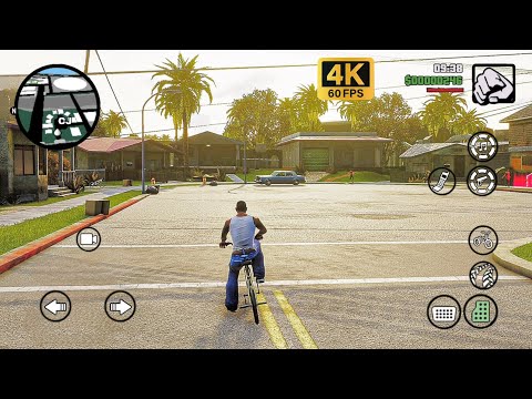 GTA SAN ANDREAS DEFINITIVE EDITION MOBILE GAMEPLAY 4K 60FPS ANDROID