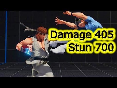 Ryu's V trigger 2 Max damage combo (Street Fighter 5 Season 5 Update)