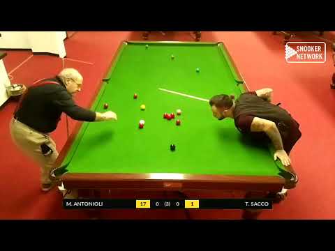 TORINO SNOOKER CLUB - REG. FIBIS PIEMONTE CAT. C 2019/20 - M. ANTONIOLI vs T. SACCO