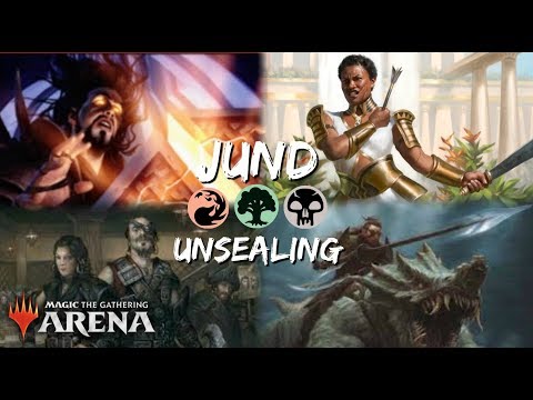 JUND Unsealing [MTG Arena] | RGB Sarkhan's Unsealing Burn Deck in M19 Standard