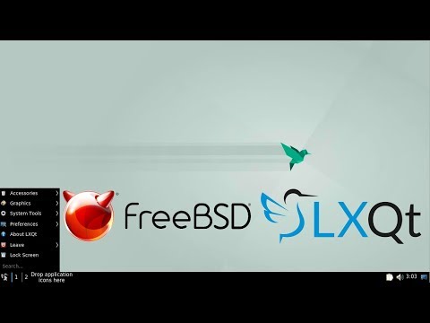 How to install GUI in FreeBSD - Desktop Environment LXQT