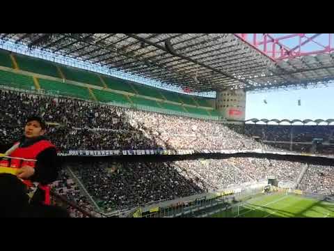 Inter-spal 2-0  10 marzo 2019 coro curva nord chi noi siamo