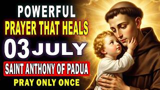 💖 SAINT ANTHONY OF PADUA – PRAYER FOR PEACE IN TIMES OF ANXIETY 🙏