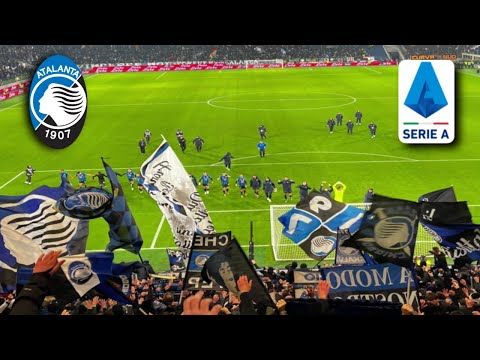 ⚫🔵ATMOSFERA TIFOSI ATALANTA BERGAMO ARE IN A FUN MOMENT FOR A WINNER AGAINST AS ROMA FT 1-0