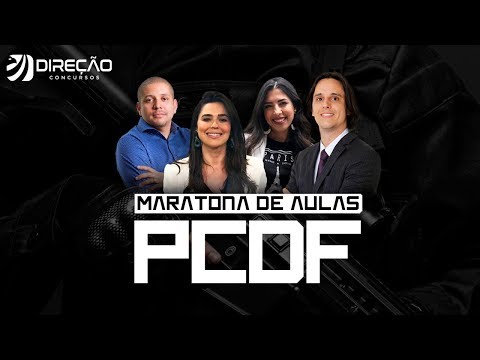 Maratona de aulas Agente PCDF (serve para concurso Polícia Federal)