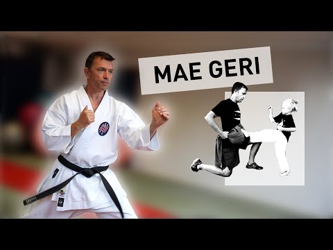 MAE GERI -- KARATE -- MICRO-FORMAT #2