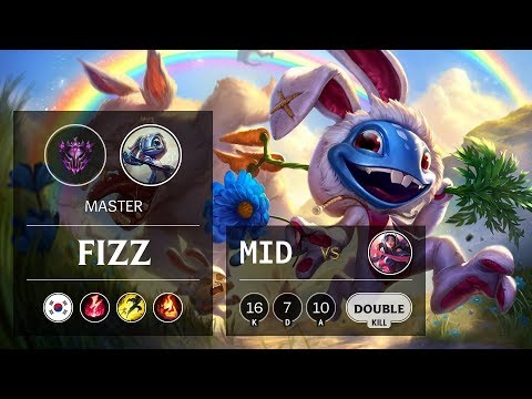 Fizz Mid vs Irelia - KR Master Patch 9.8
