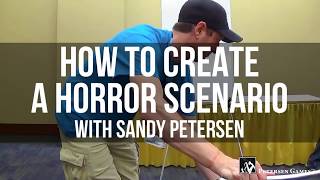 Writing a Horror Scenario the Sandy Petersen Way video