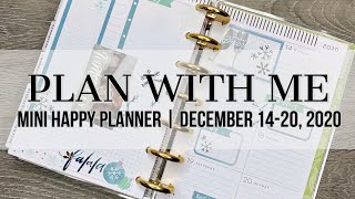 Plan with Me | Mini Happy Planner | December 14-20, 2020 #happyplanner