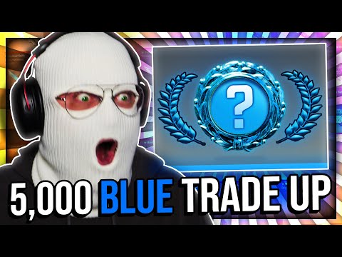 GOLD TRADE UP FROM 5,000 BLUES (CRAZY)