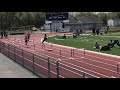 100 meter hurdles (15.50) 4/30/2021