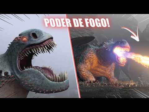 5 Dragões ALFAS que Possuem o PODER DE FOGO Devastador!