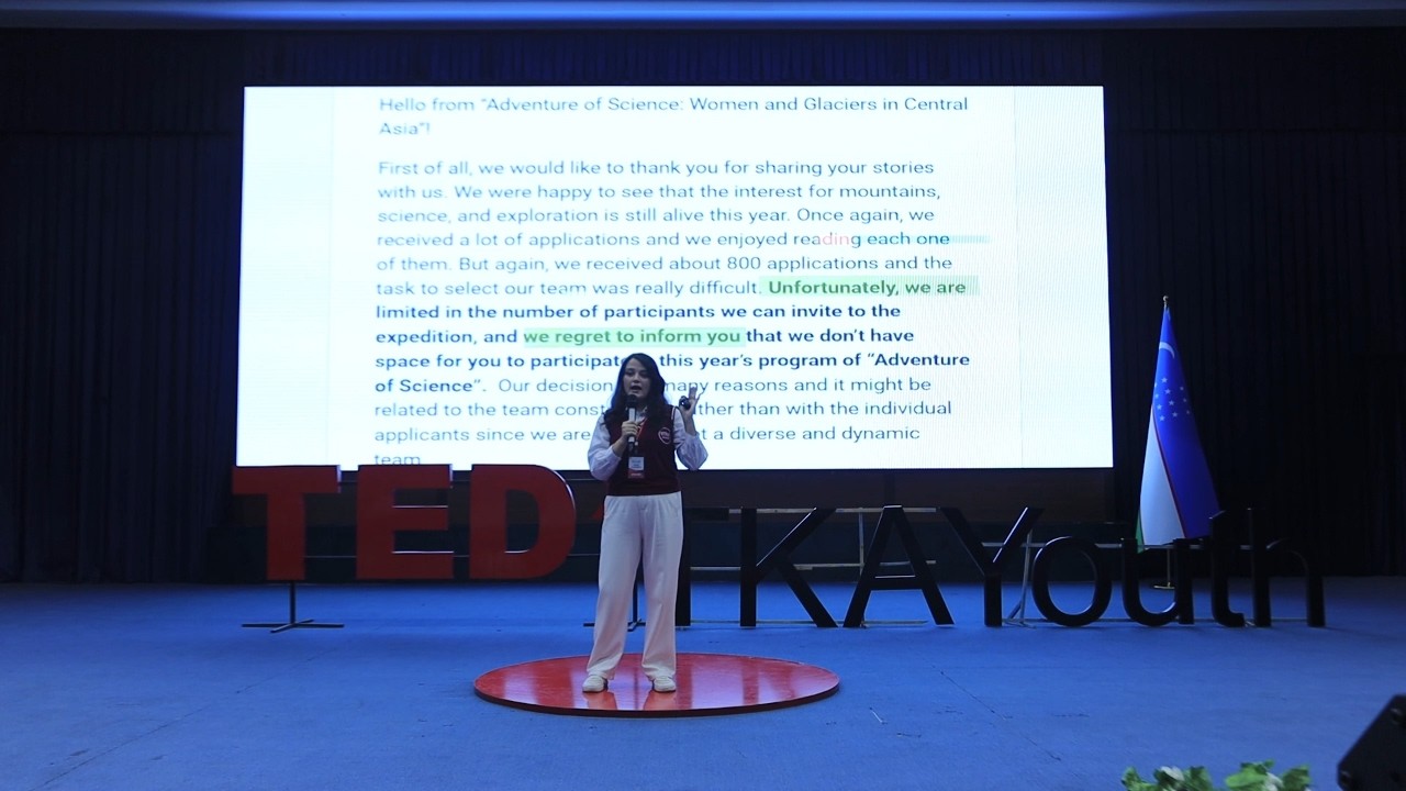 We Are Raising A Generation Afraid To Fail | Nafisa Koldosheva | TEDxTKA Youth