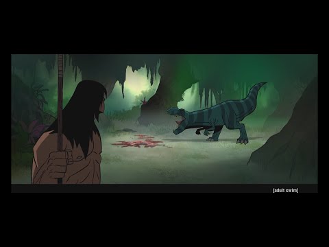 Genndy Tartakovsky's Primal | When Fang tells you to run, YOU RUN!!!