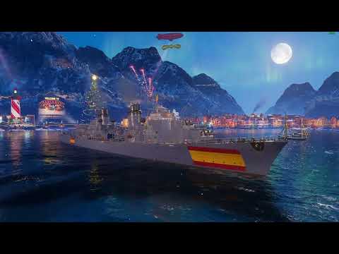 World of Warships Santa City