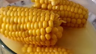 preview picture of video 'How To Cook Sweet Corn At Home'