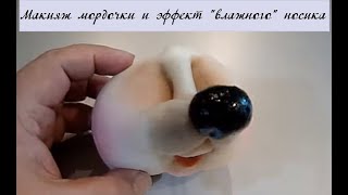 Мастер-класс по макияжу мордочки и эффект  "влажного" носика #Елена_Лаврентьева