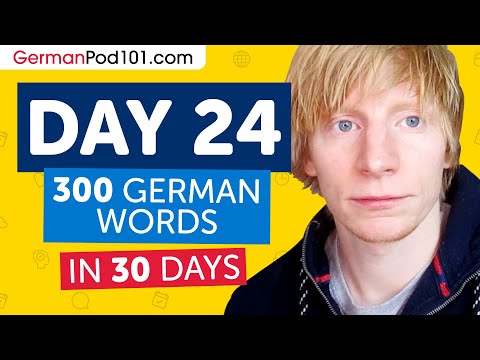 Day 1 10 300 Learn 300 German Words in 30 Days Challenge