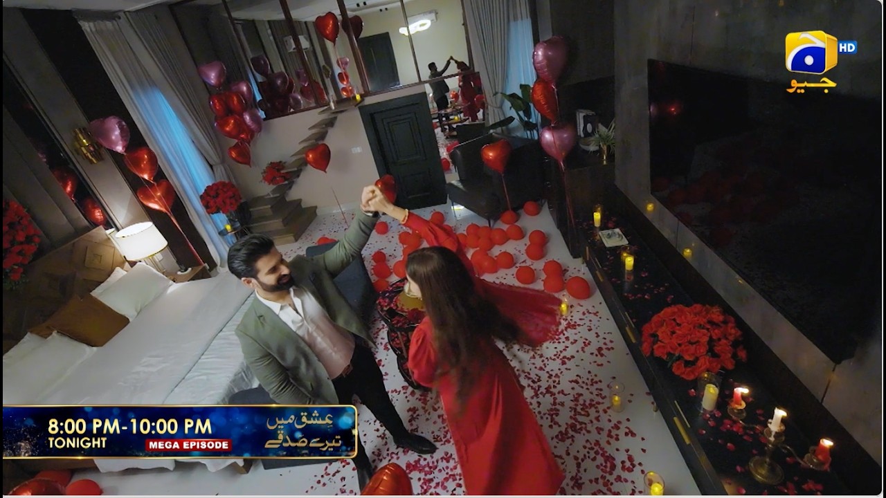 Ishq Mein Tere Sadqay Mega Episode 34 & 35 Promo | Tonight at 8:00 PM  only on Har Pal Geo