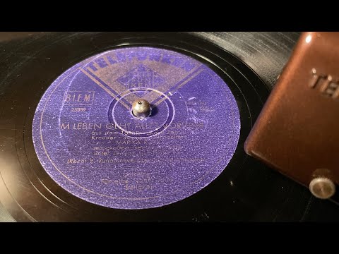 Marika Rökk - Im Leben Geht Alles Vorüber - 78 rpm - Telefunken TA986 - 1940