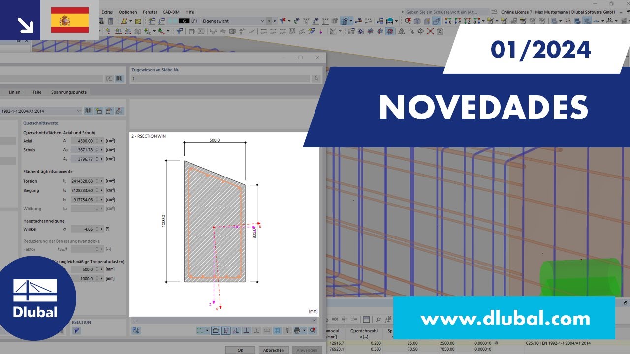 NOVEDADES | 01/2024 - ¿Qué novedades hay en RFEM 6 y RSTAB 9?