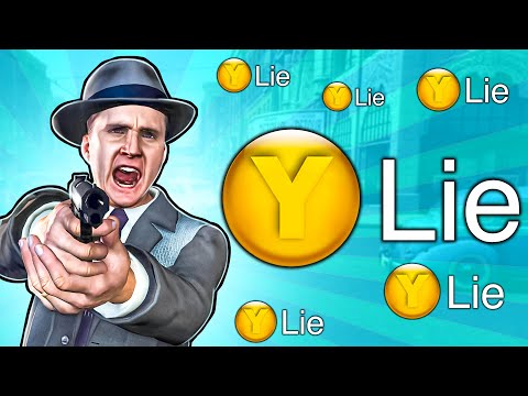 LA Noire but I always pick LIE to try to break the game