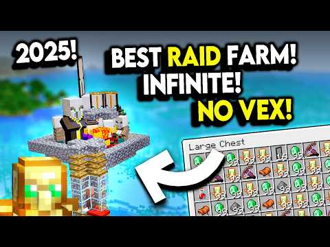 1,500 In 5 Minutes! BEST New RAID Farm in Minecraft 1.21+