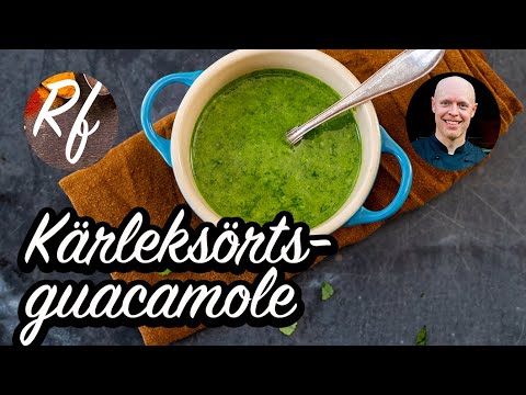 Kärleksörtsguacamole är en guacamoleliknande röra på mixad kärleksört, vitlök, salt och olja.  Det är inte en vanlig guacamole med avokado men den gröna färgen och konsistensen påminner om avokadoröran.>