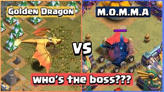 M.O.M.M.A VS Giant Dragon | Clash of Clans
