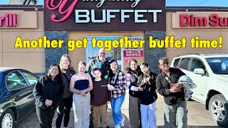 Get together, bonding, buffet time with co-worker friends in Yang Ming