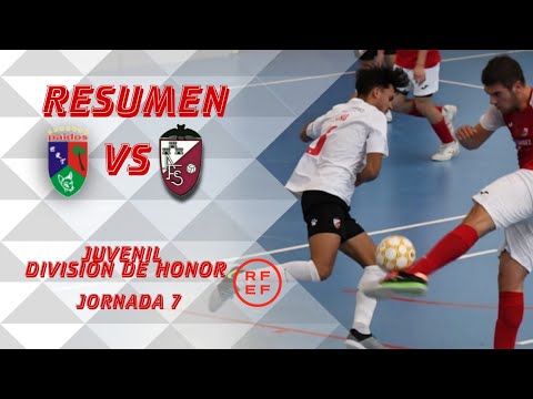 Resumen CD Paidos Denia - Albacete FS (2-9). JUVENIL DIVISIÓN DE HONOR/ Jornada 7