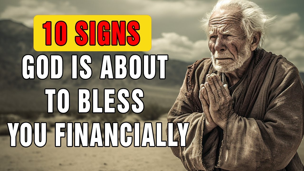 If You See These Signs, God Is About to BLESS You Financially! Christian Inspiration