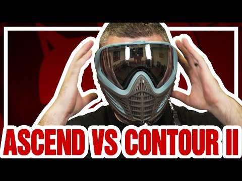 Virtue Vio Ascend vs Contour II | Paintball Mask Comparison | Lone Wolf Paintball Michigan