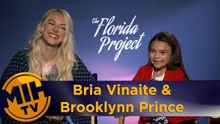 Bria Vinaite & Brooklynn Prince The Florida Project Interview video