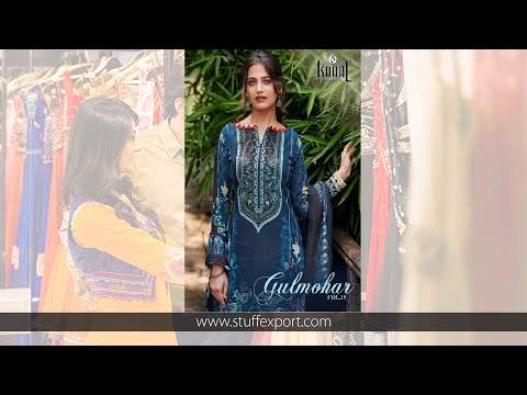 Ishaal Prints Gulmohar Vol-19 Pure Lawn Salwar Suits Catalog