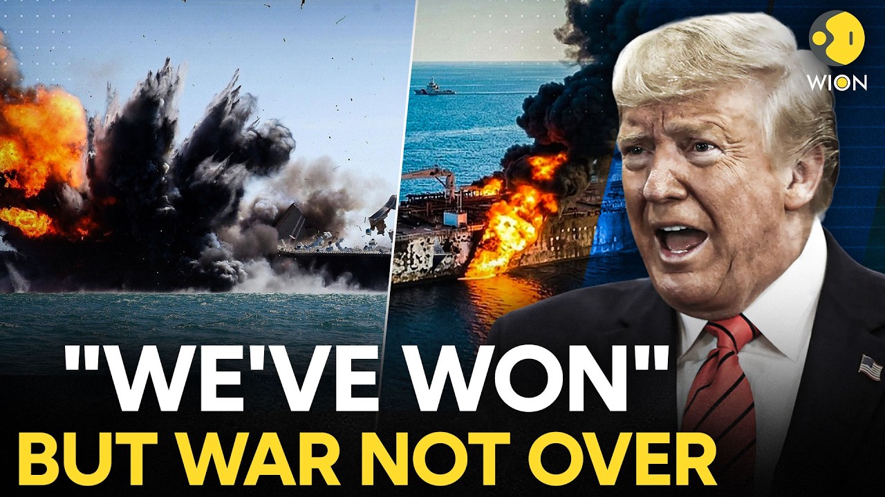 US-Iran War: Trump Says US Strikes Crippled Iran But War Must Continue | WION Originals