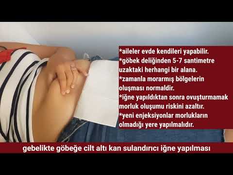 How are daily blood thinner injections are made at home by yourself or your husband. The technique.