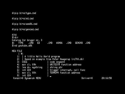 RC759 PICCOLINE - ASM86