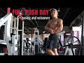 FULL PUSH WORKOUT w/ Voiceover & Posing