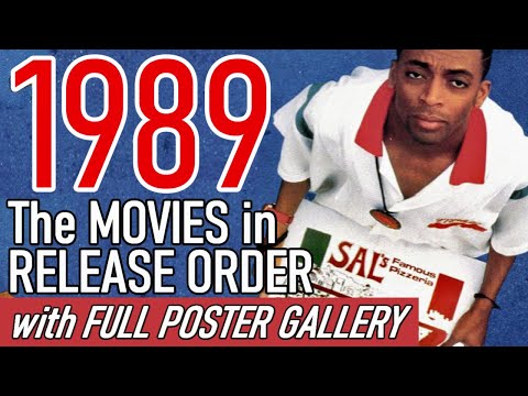 1989 Movie Release Timeline - Batman, Disney's Return & Blockbuster Magic