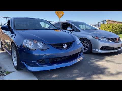 K20A2 vs. K24Z7: Which is the SUPERIOR Motor? 2013 Honda Civic Si vs. 2002 Acura RSX Type-S!!