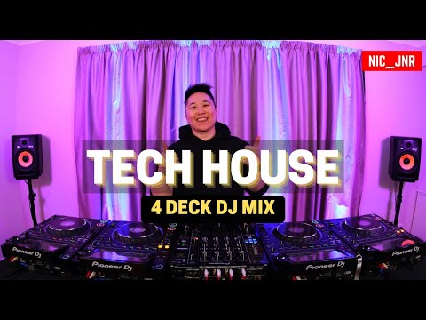 NIC_JNR - 4 DECKS | TECH HOUSE MIX | Camelphat, Tita Lau, James Hype, Martin Ikin| PIONEER CDJ3000