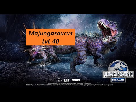 Majungasaurus LvL 40 - Jurassic World the Game #shorts