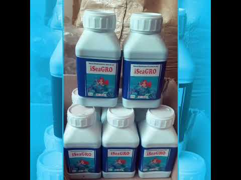 Seaweed liquid fertilizer, bottle