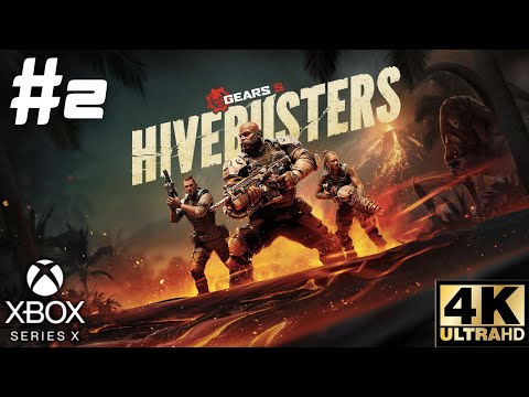 Gears 5: Hivebusters Campaign Walkthrough Gameplay Part 2 | Xbox Series X|S, Xbox One | 4K HDR